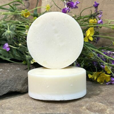 Dish Soap Puck Dishsoap Solid Round Bar Lemon Scented