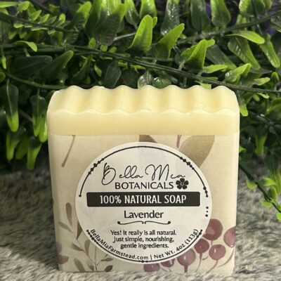 Natural Pure Lavender Soap
