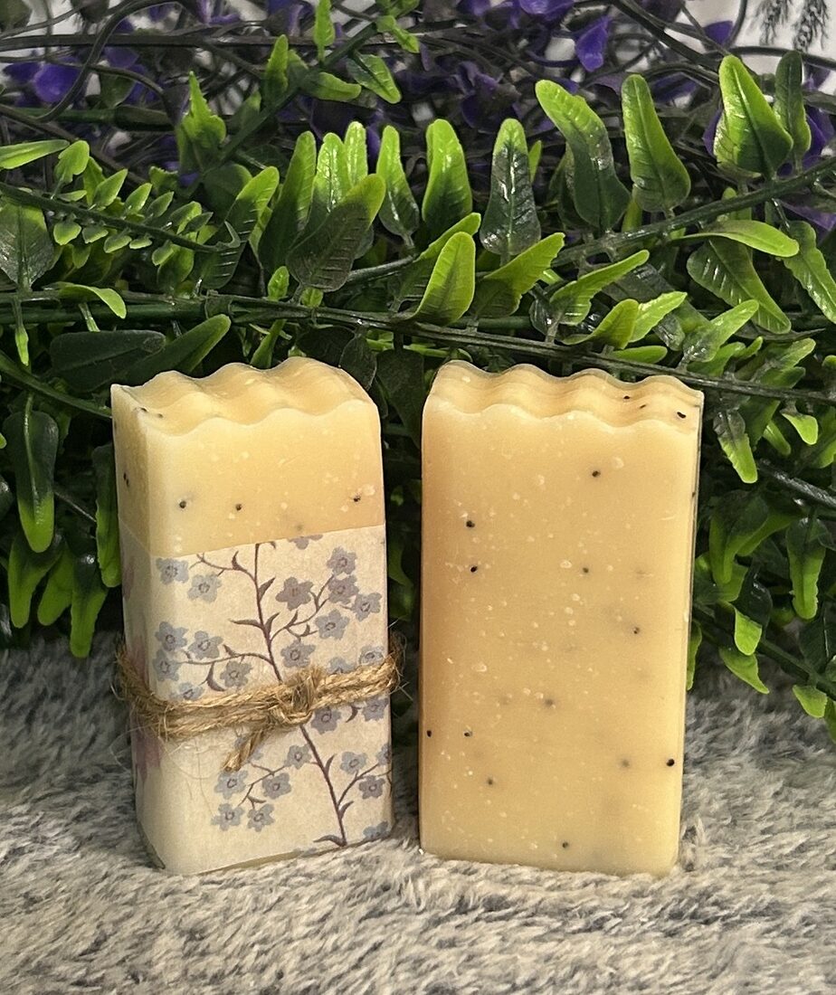 Lemongrass Poppy Seed | 100% All Natural Pure Soap Bar 5 Lemongrass soap all natural