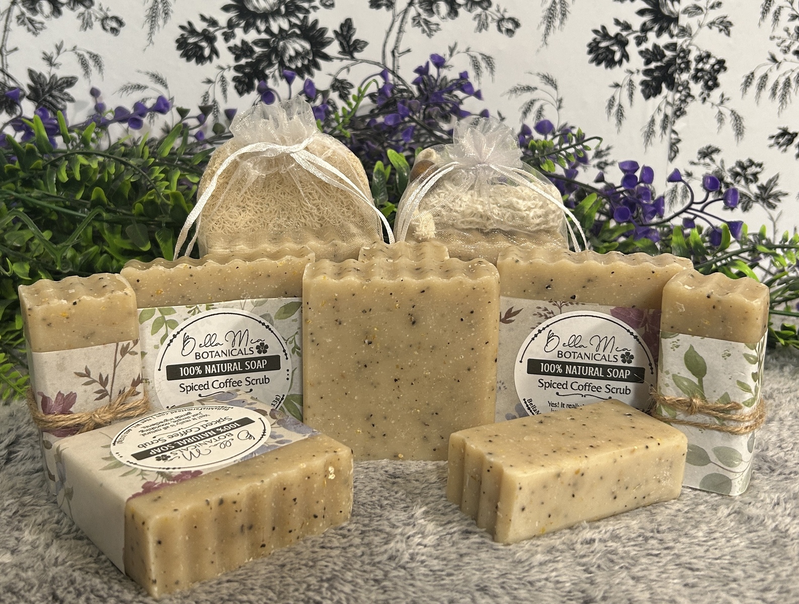 Spiced Coffee Scrub | 100% All Natural Pure Soap Bar 4 All Natural Coffee Soap