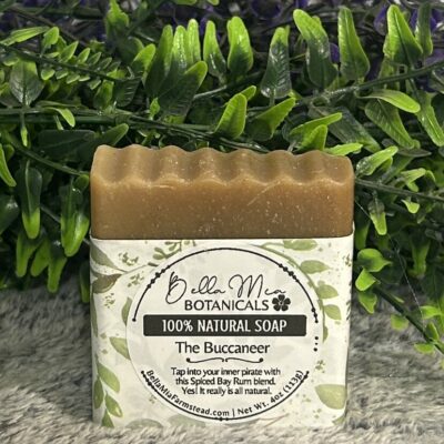 The Buccaneer all natural spiced bay rum soap