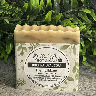 Mens Soap The Trailblazer All Natural Citrus Pine