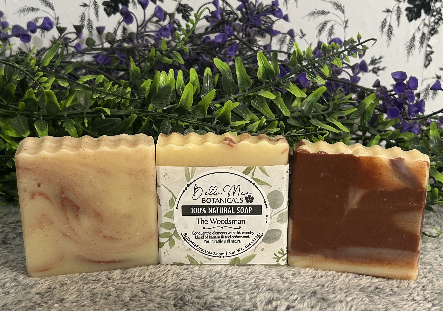 Cedarwood Balsam Fir | The Woodsman | 100% All Natural Pure Soap Bar 2 Soap for men that's all natural. The woodsman.